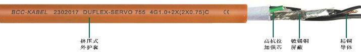 PUR高柔性<a href=http://m.baoyu2297.com/product/sfdl/ target=_blank class=infotextkey>伺服電纜</a>